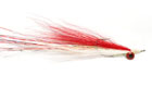 Deep water Clouser red/white2/0