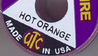 UTC wire brassie hot orange